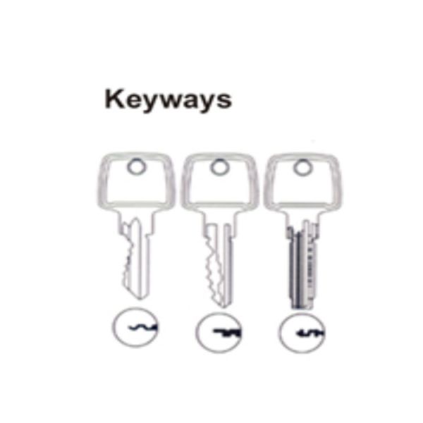 Rarlux 70-90mm Safety Solid Padlock Brass Body Chrome Plated Case-hardened Rectangular Padlock