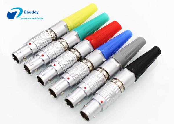 Cable Connector Lemo Alternative Push Pull Circular Male Plug 1B 3pin Male Connectors