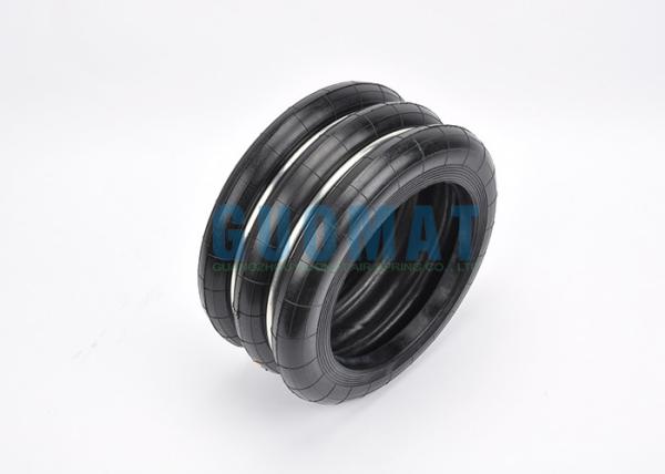 Convolution industrielle de ressorts pneumatiques/airbags 3 de double de PCs anneau en acier de ceinture