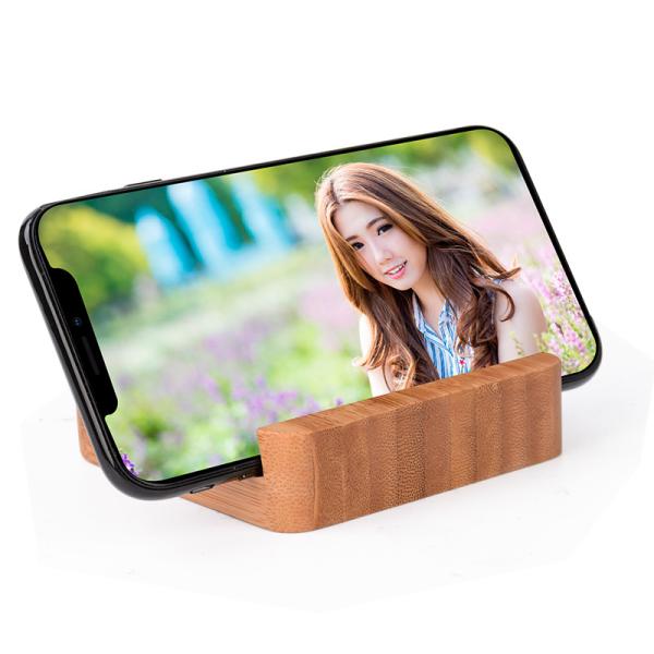 Mini Bamboo Wooden Power Bank , 120g 5200mAh Power Bank Charger