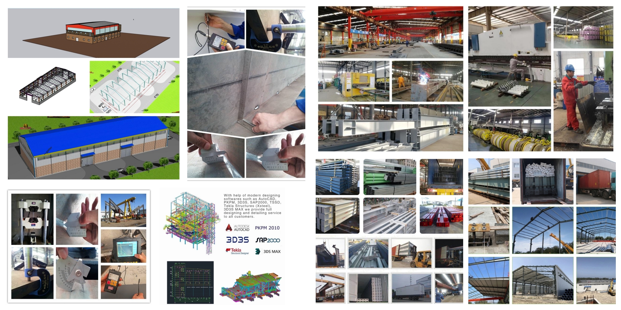 Pre-Engineered Metal Frame Light Steel Office Building