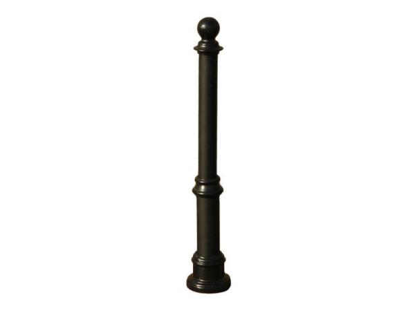 Safety Street Decorative Removable Bollards Sanding Zinc Spraying Powder Coating