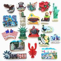 Magnetos de refrigerador de metal personalizados para recuerdos o regalos de viaje