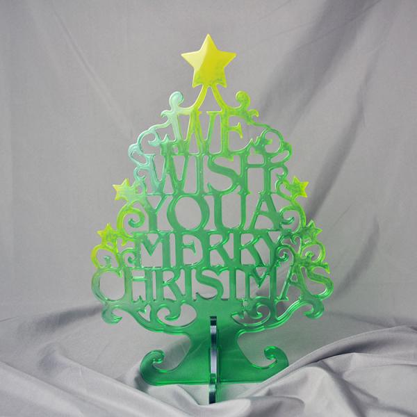 DIY 3D Christmas Tree Silicone Mold Festival Decoration For Jewelry Making