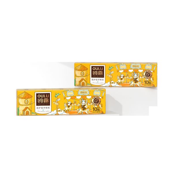 Custom Soft Bag Pocket Convenient Handkerchief Tissue Box Pack for Travel for Facial Tissues