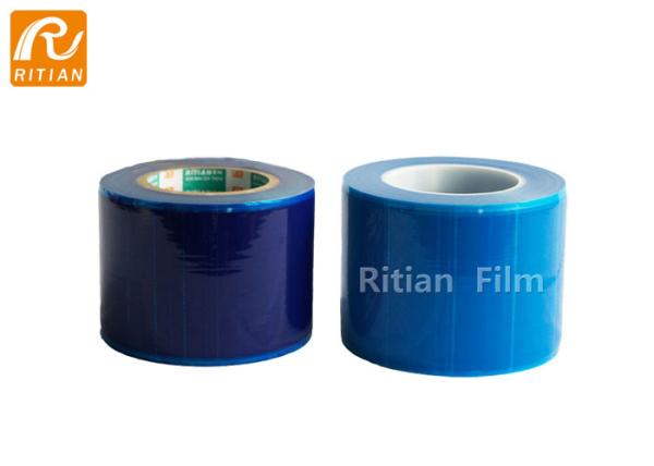 Approbation bleue adaptée aux besoins du client jetable de Transaprent RoHs de boîte de film dentaire de barrière de PE