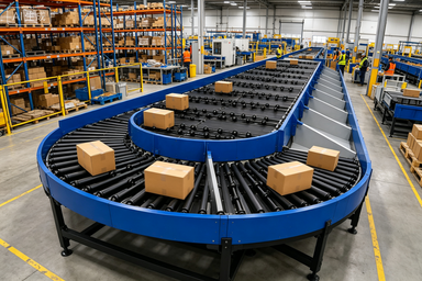 Low Maintenance Wheel Sorter For Automated Package Handling And Parcel Diverting
