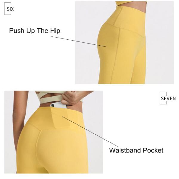 Breathable High Elastic Yoga Set Clothes Nylon Leggings And Sports Bra