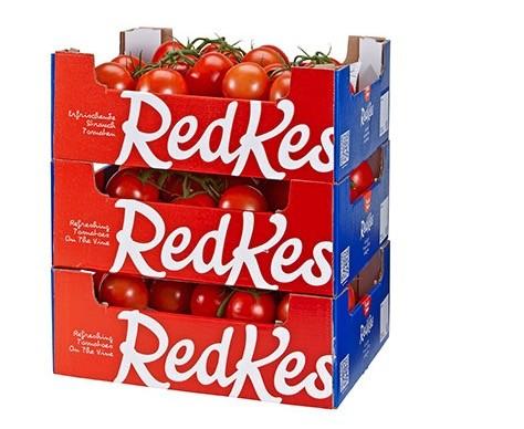 Recycled Vegetables Packing Boxes Flute Corrugated Paper Matt Lamination