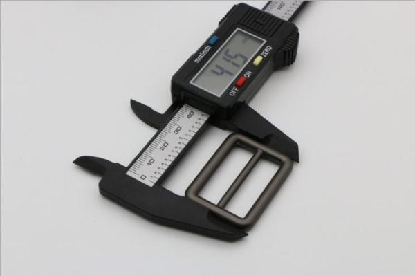 China supply gunmetal color 31.6 mm slide adjuster metal buckle for bags