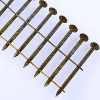 15 pulgada X del grado 2 clavo de madera de la bobina de la plataforma de 0,090 pulgadas