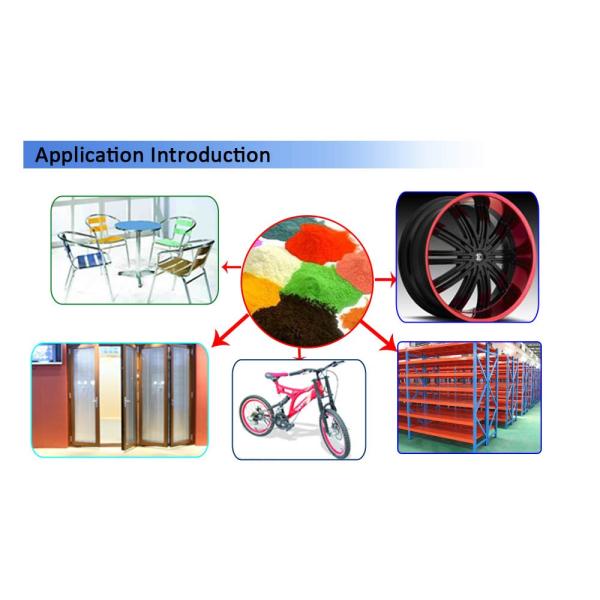 Коррозионная устойчивость на открытом воздухе алюминиевого металлического пальто порошка превосходная