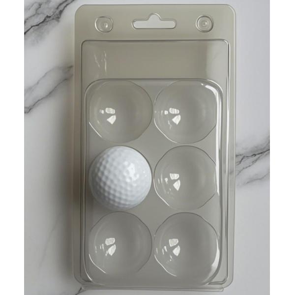 6 Golf Balls Transparent Packaging Plastic Box Paper Gift Box Packaging
