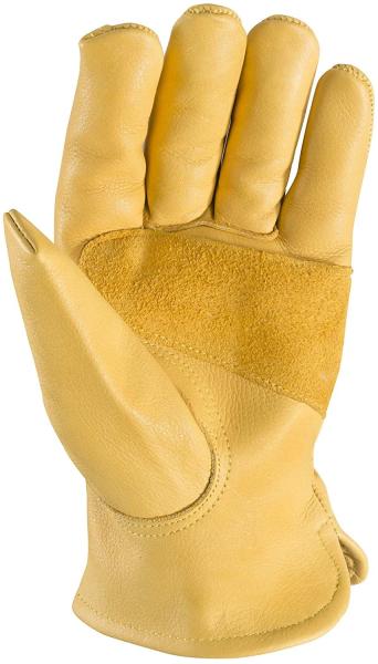 Motorcycle Cowhide Mens Leather Work Gloves EN420 EN388 ANSI