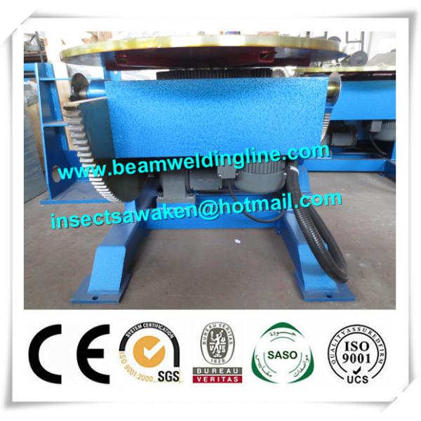 1T advanced Small Welding Positioner equipment , Turntable Weld Manipulator CE