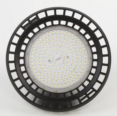 150W UFO LED High Bay Light Black Housing Material Aluminium AC 85 - 265V For Square