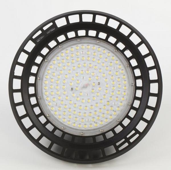 150W UFO LED High Bay Light Black Housing Material Aluminium AC 85 - 265V For Square