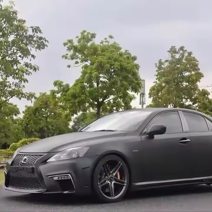For Lexus IS IS250 IS300 IS350 2006-2012 Front Bumper Assembly Grille Body Kit Upgrade 2021 Model Exhaust