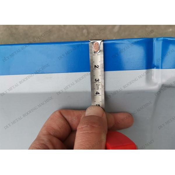 крышка 380V 6.5m Ридж формируя машину 15kw автоматическое Ридж делая машину