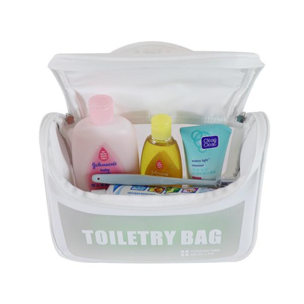 White Eyelash Waterproof Cosmetic Bag And Pouches Purse