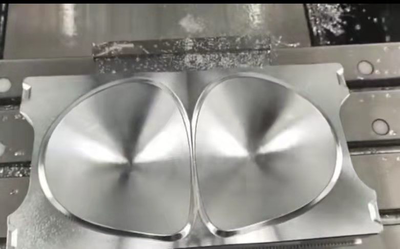 Каннелюры Ballnose Endmill торцевой фрезы 4 зеркала HRC65 поверхностные алюминиевые с покрытием DLC