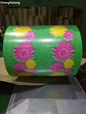 Customized Pattern Printing Roofing Steel Coil , House Decoration Galvalume Steel Sheet