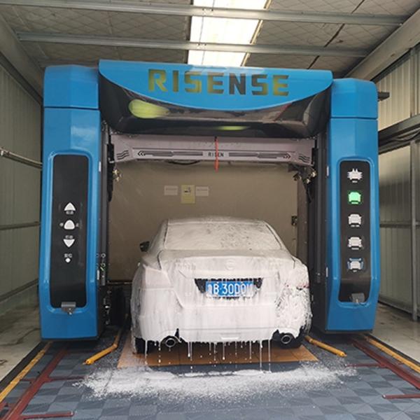 Risense Double Arm Contactless Touchless Car Wash Equipment 32KW Output Power and Easy