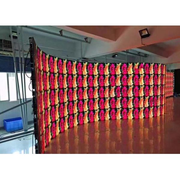 Reception Hall Curved Led Display Hire With Extremely Excellent Thermal Management