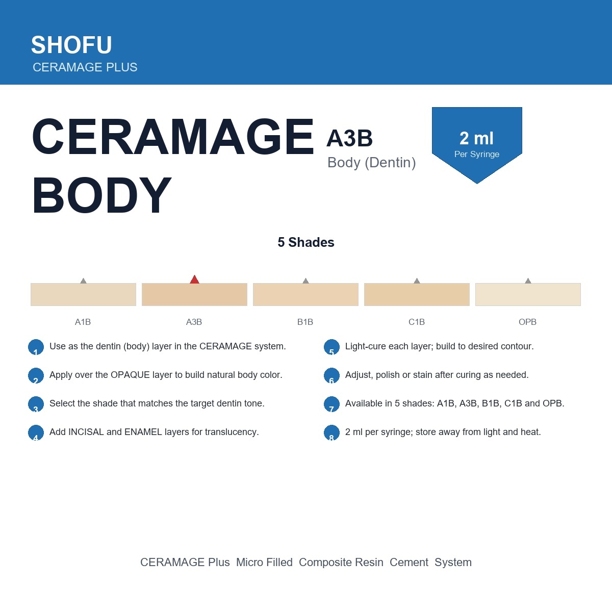 Shofu Light-Cure Composite Flowable Resin Wholesale Hard Crown Gingival GUM