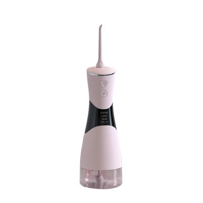 A água sem corda Flosser LCD do cuidado diário indica 6 modos de trabalho