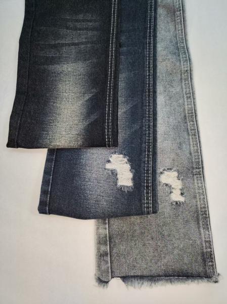 Heavy Weight BLUE GRAY  Denim Fabric 78.6%cotton JSD3250C for  fashion  jeans or  boys pants