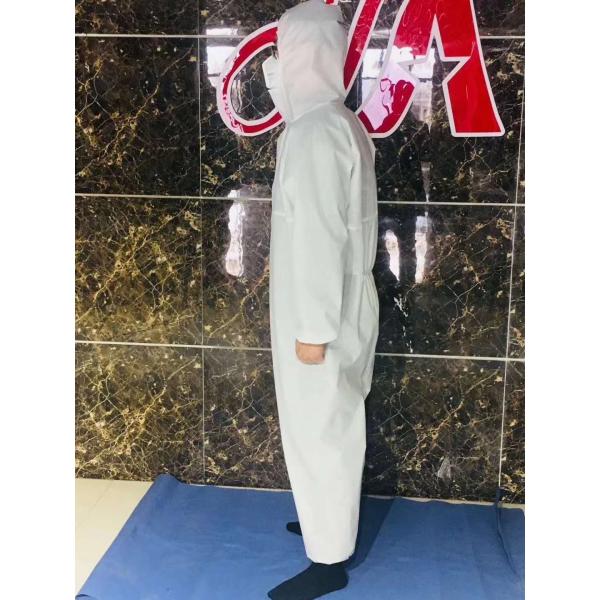 Ткань Нонвовен мантий анти- изоляции вируса устранимая медицинская с оне пьесе крышки