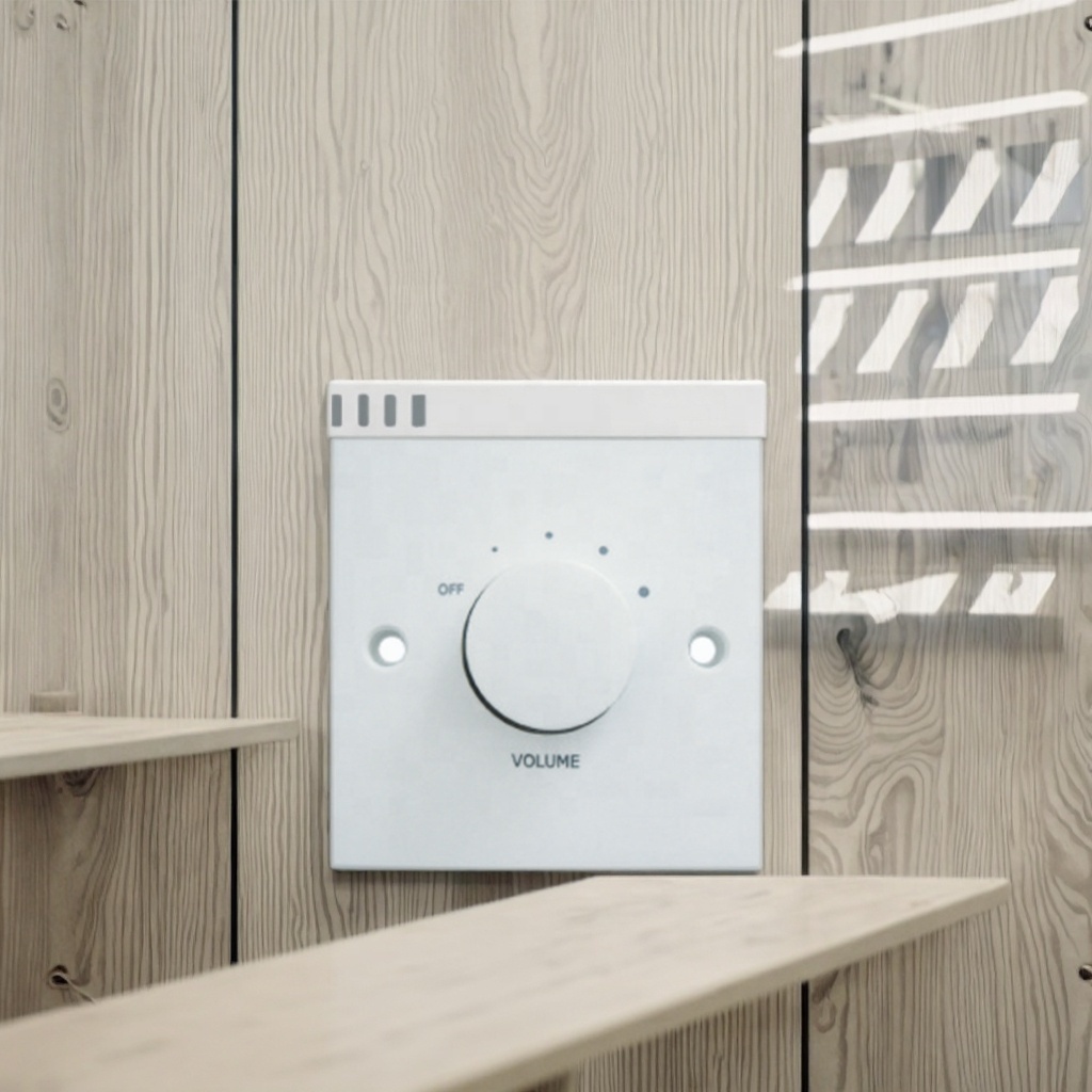 60W Volume Control Switch White Speaker Volume Control Wall Switch
