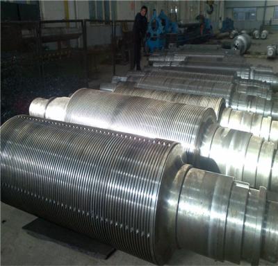 Industrial Corrugated Roller Core for Rolling Aluminum  Diameter 450 - 800mm  High Hardness