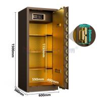 Alarma doble Gran caja fuerte de acero sólido de alta gama 120 kg para la seguridad YB / RS-150