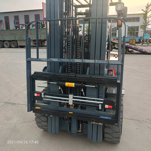 3500kg CPCD35 Diesel Powered Forklift Truck With Duplex Full Free Lift Mast