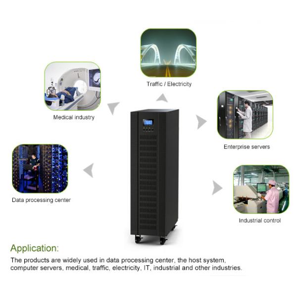 Продолжительность времени электрической системы UPS 72KW 80KVA трехфазная длинная поднимает