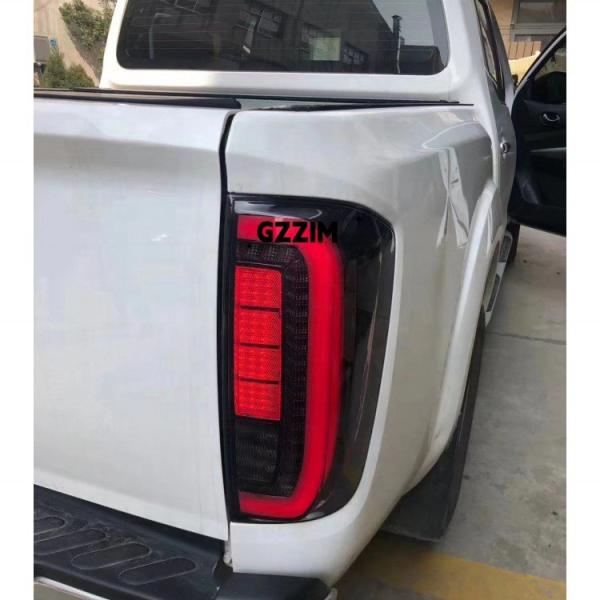 Car Light LED Taillight For Nissan NP300 2015-2022 Rear Lamp Turning Signal Smoke Light