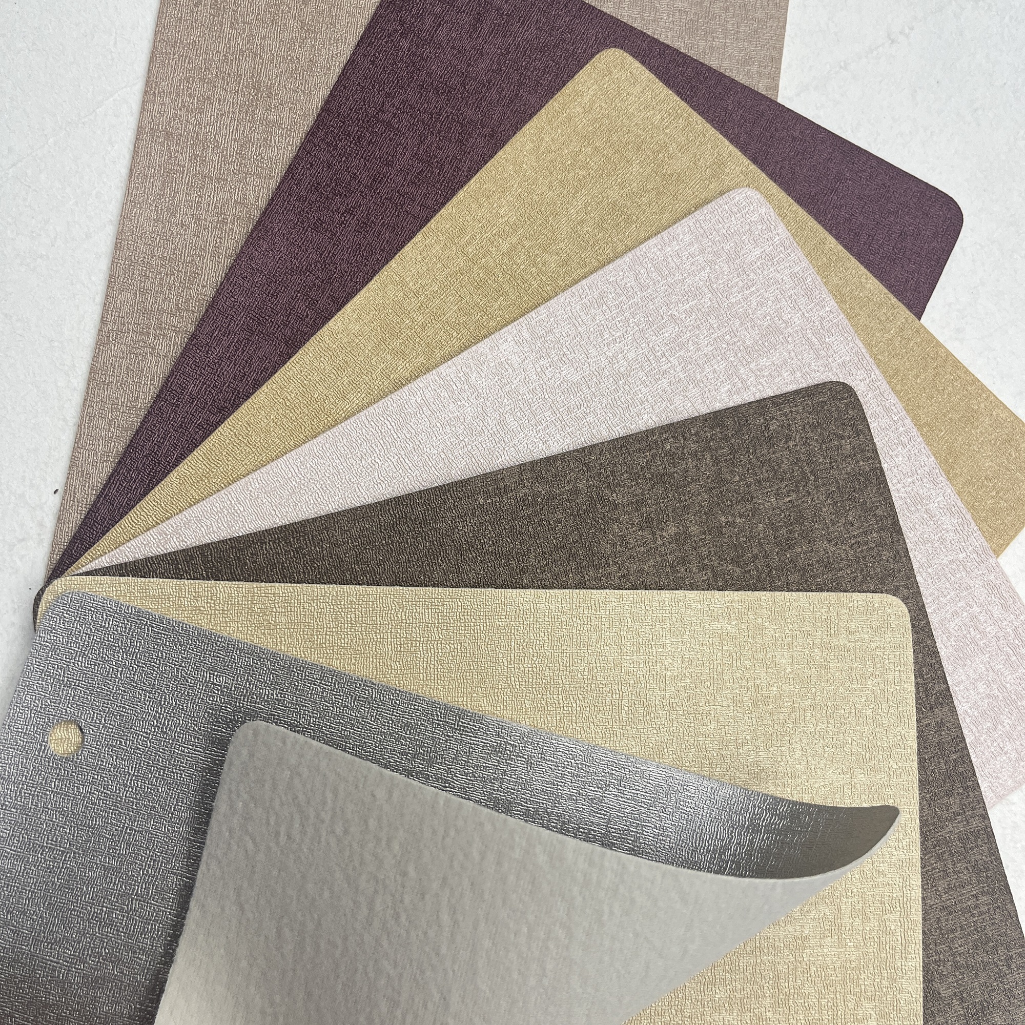 100% Polyester Leather  Bag Fabric PVC Coating Upholstery Fabric