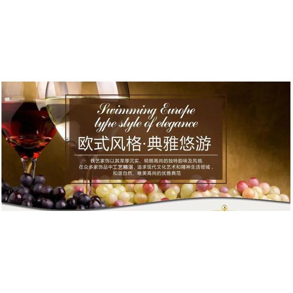 Bronze H43.5cm Wine Glass Upside Down Holder , 1.2kg Upside Down Glass Rack