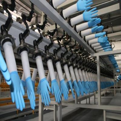 Luva cirúrgica do látex CY600 que faz a máquina o nitrilo de borracha plástico descartável do polietileno
