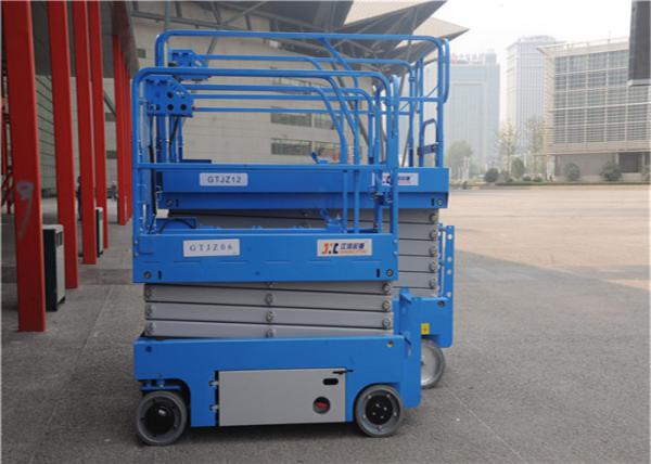 Customized Self Propelled Scissor Lift Widely Application 2100KG Weight