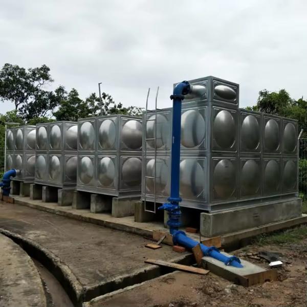 Stainless Steel Water Storage Tank 10000 Litres Custom Square Stainless Steel Tank