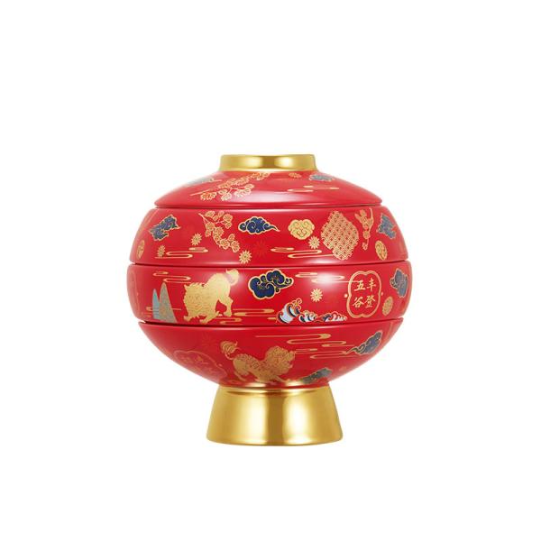 Ready To Ship In Stock Modern And Stylish Ceramic Dinnerware Sets With Customizable Colorful Gift Box Decoration Plates