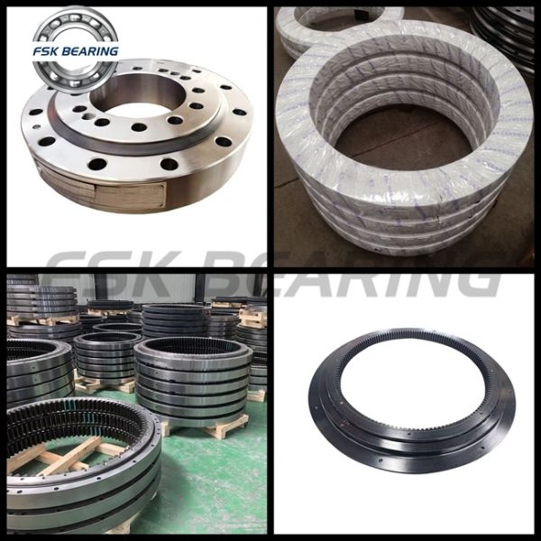 021.30.900 Double Row Reducing Ball External Tooth Slewing Gear Bearing For Engineering Machinery