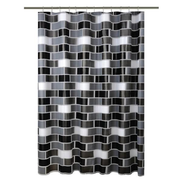 Anti Corrosion PEVA Shower Curtain BPA Free For Homestay / Guest House