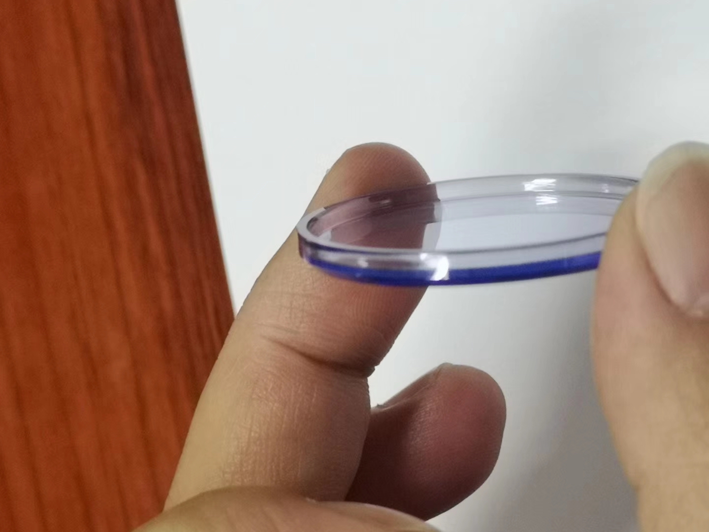 39 / сторона стороны дозора сапфирового стекла 40/45mm двойная отполировала скольжения микроскопа