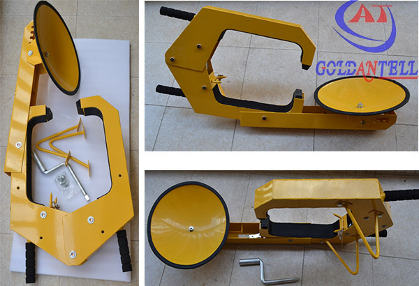 Трейлер тележки струбцины колеса автомобиля высокого уровня безопасности, замки автошины для автомобилей