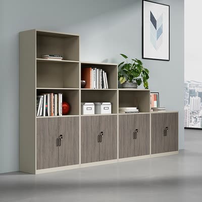 E1 Меламин Офисные шкафы для архивов Офисные шкафы для хранения с дверями и полками
