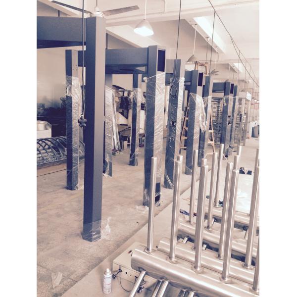 304 Stainless Steel Turnstiles Semi Automatic , Full Height Security Gates